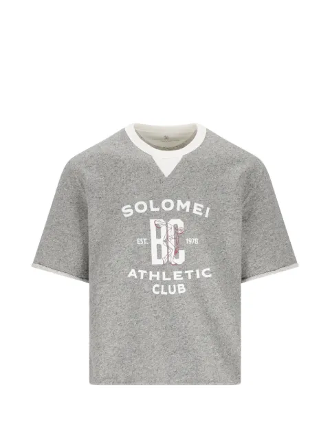 Brunello Cucinelli logo-print T-shirt