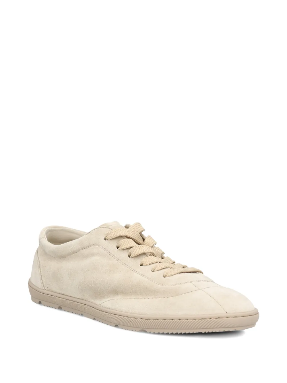 Brunello Cucinelli suede sneakers Beige