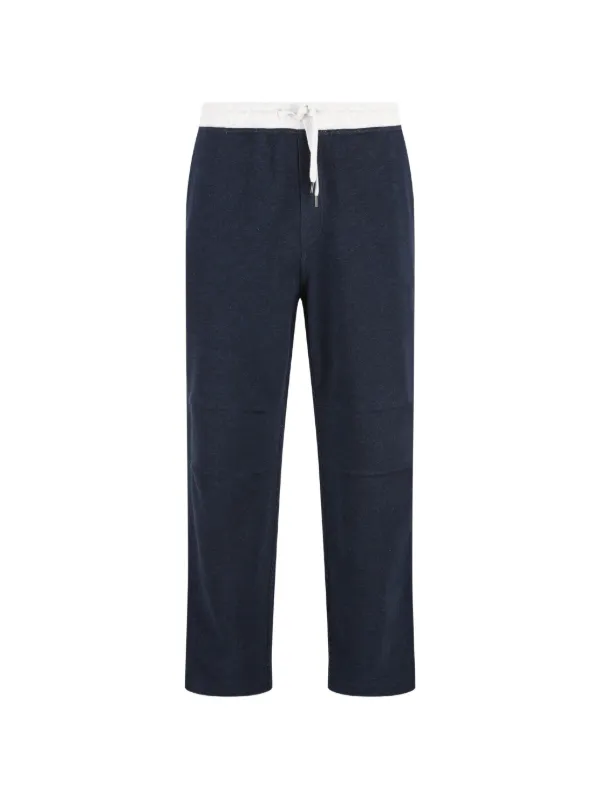 Brunello Cucinelli ドローストリング パンツ | ブルー | FARFETCH JP