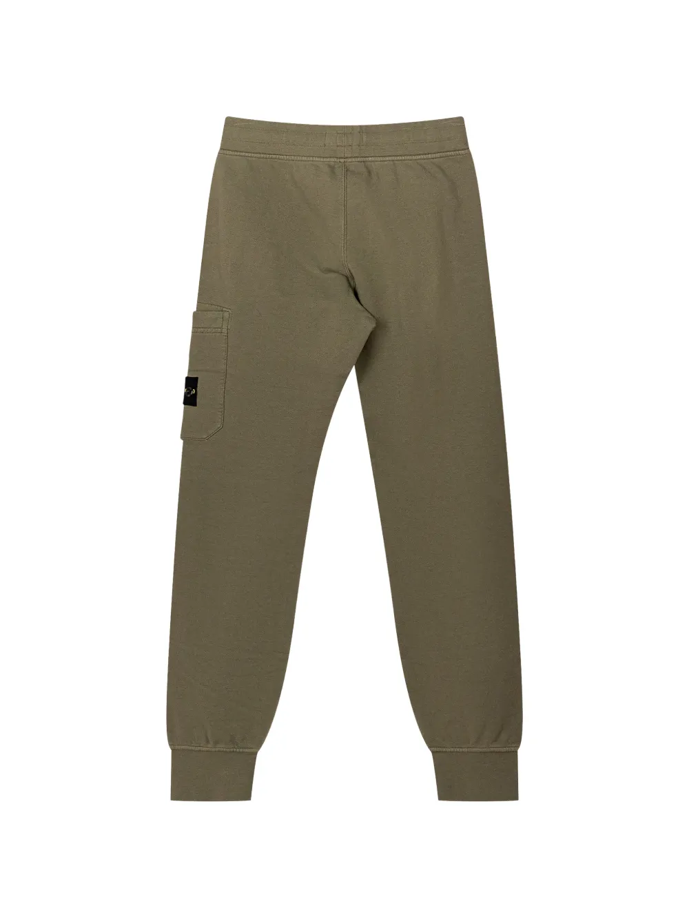  Stone Island Junior Logo-patch Track Pants - Green 