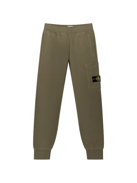 Stone Island Junior logo-patch track pants