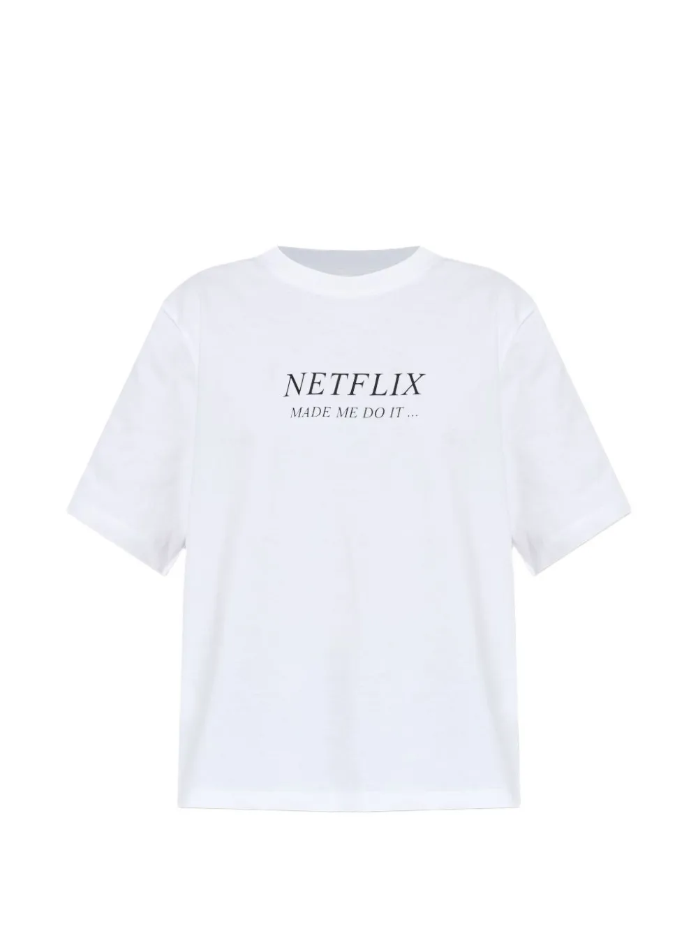 Victoria Beckham slogan-print T-shirt - Bianco
