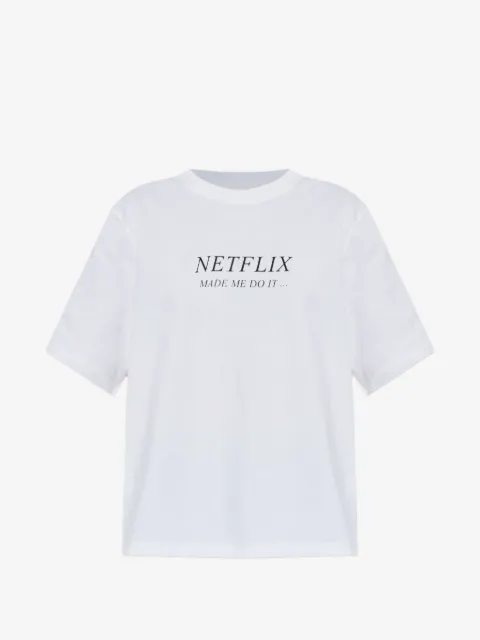 Victoria Beckham slogan-print T-shirt