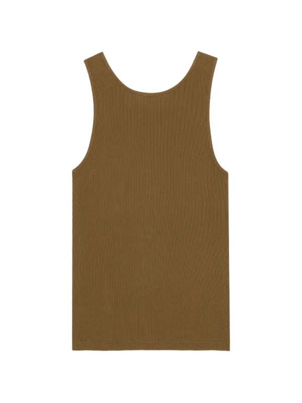 Saint Laurent Cassandre タンクトップ | ブラウン | FARFETCH JP
