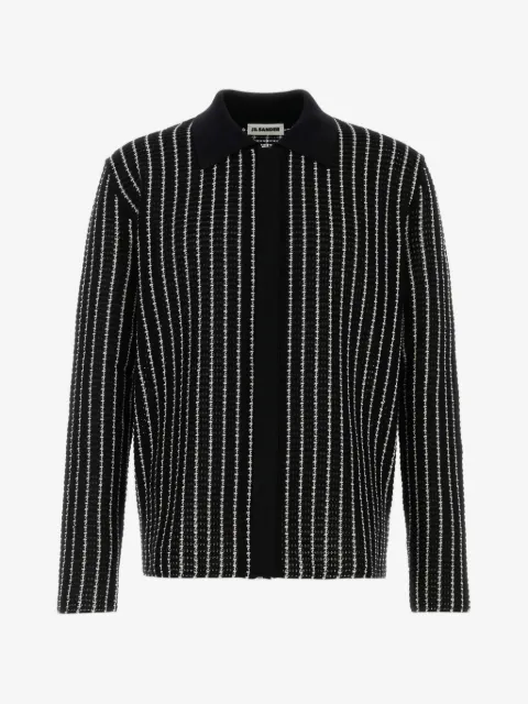 Jil Sander embroidered cardigan
