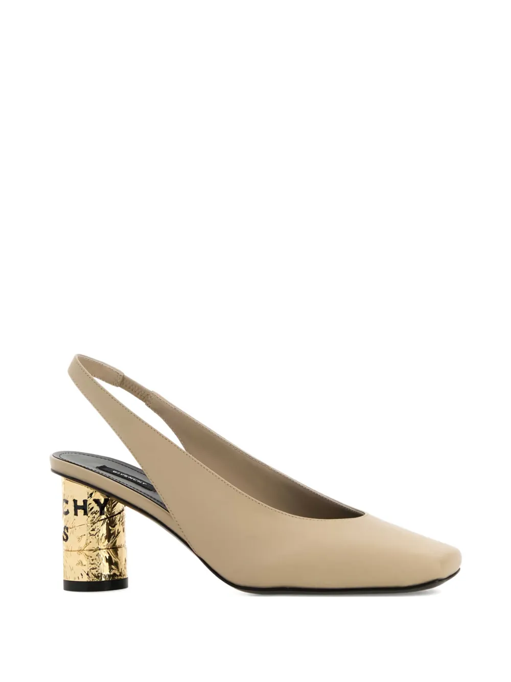 Givenchy Leren pumps met band Beige