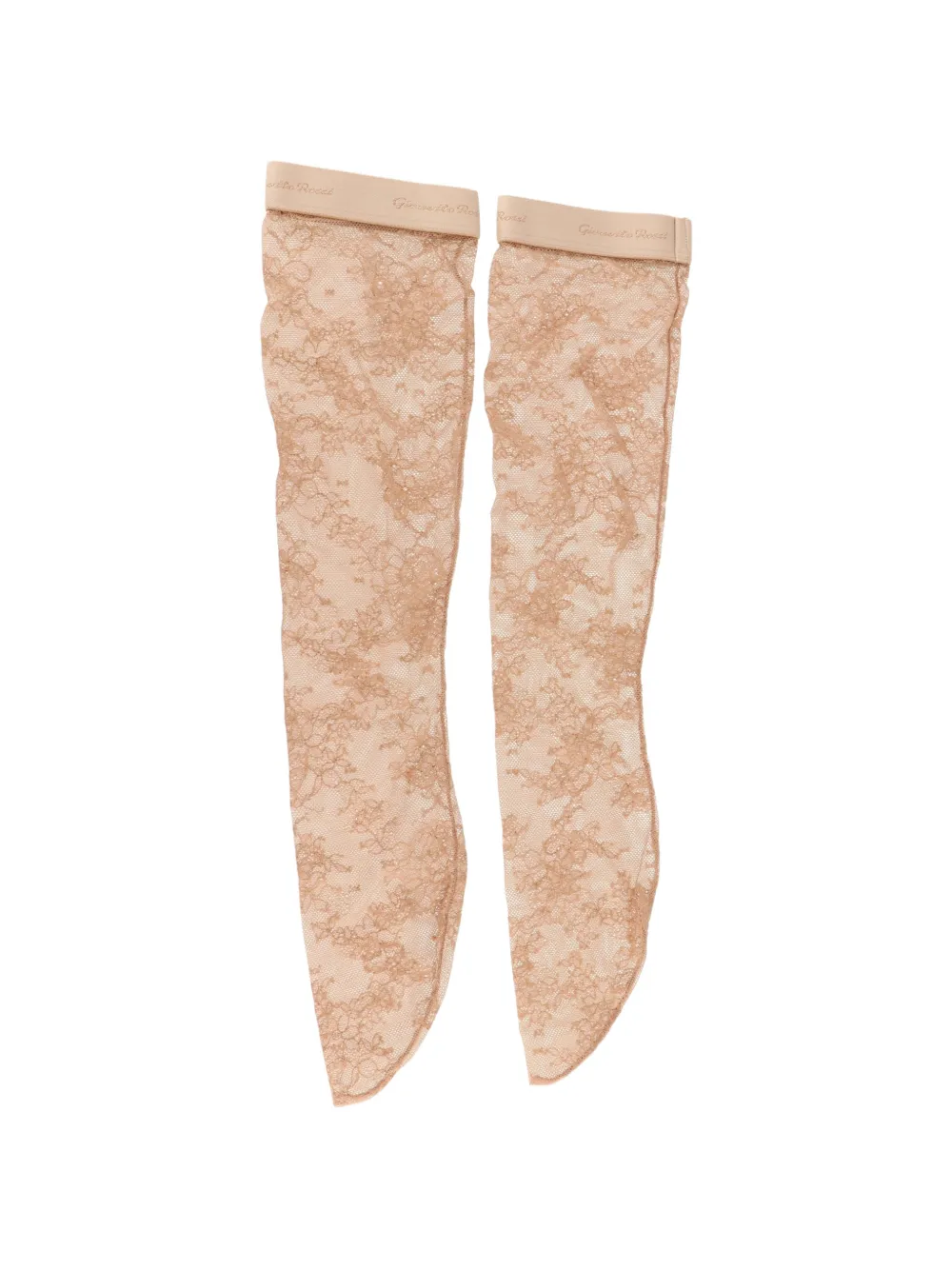  Gianvito Rossi Lace Socks - Pink 
