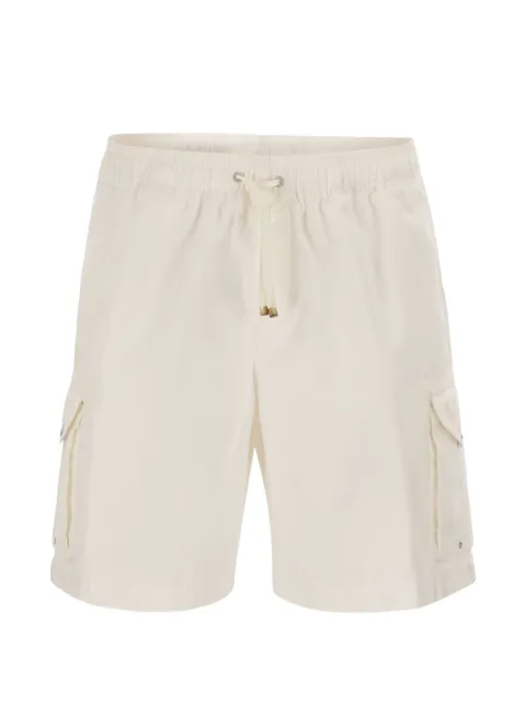 Brunello Cucinelli drawstring cotton cargo shorts