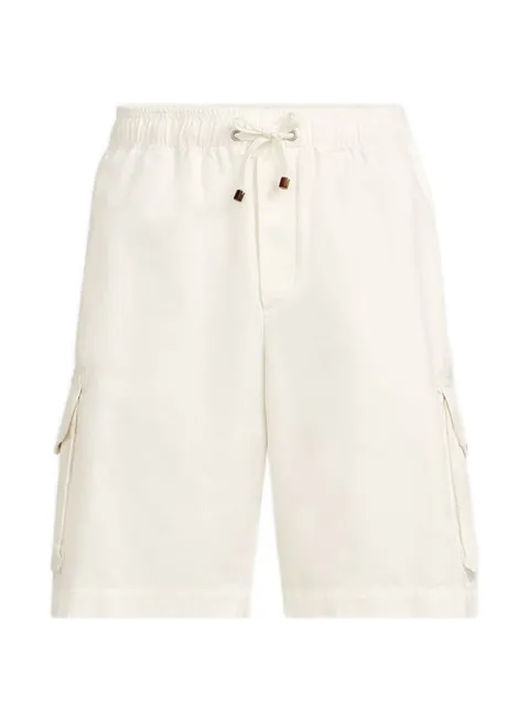 Brunello Cucinelli drawstring cotton cargo shorts