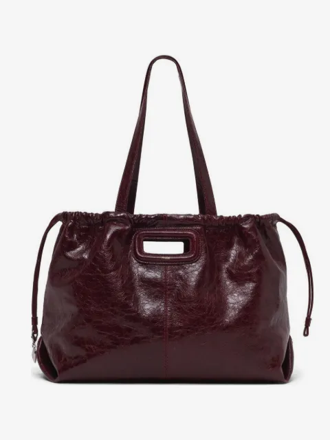 Maje tote M Tote de piel