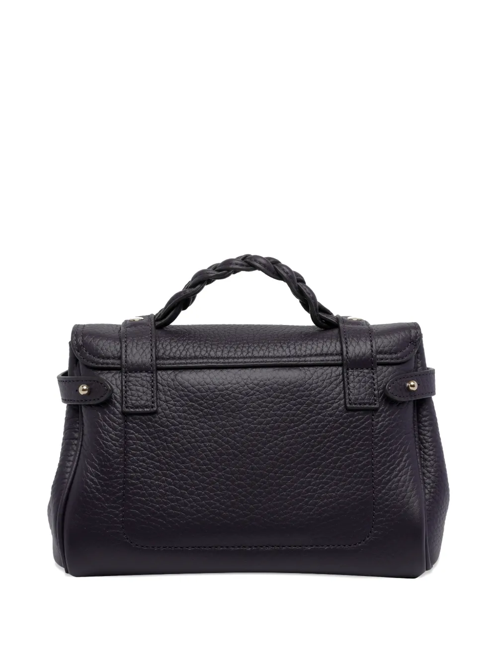  Mulberry Mini Alexa Braided-handle Tote Bag - Purple 