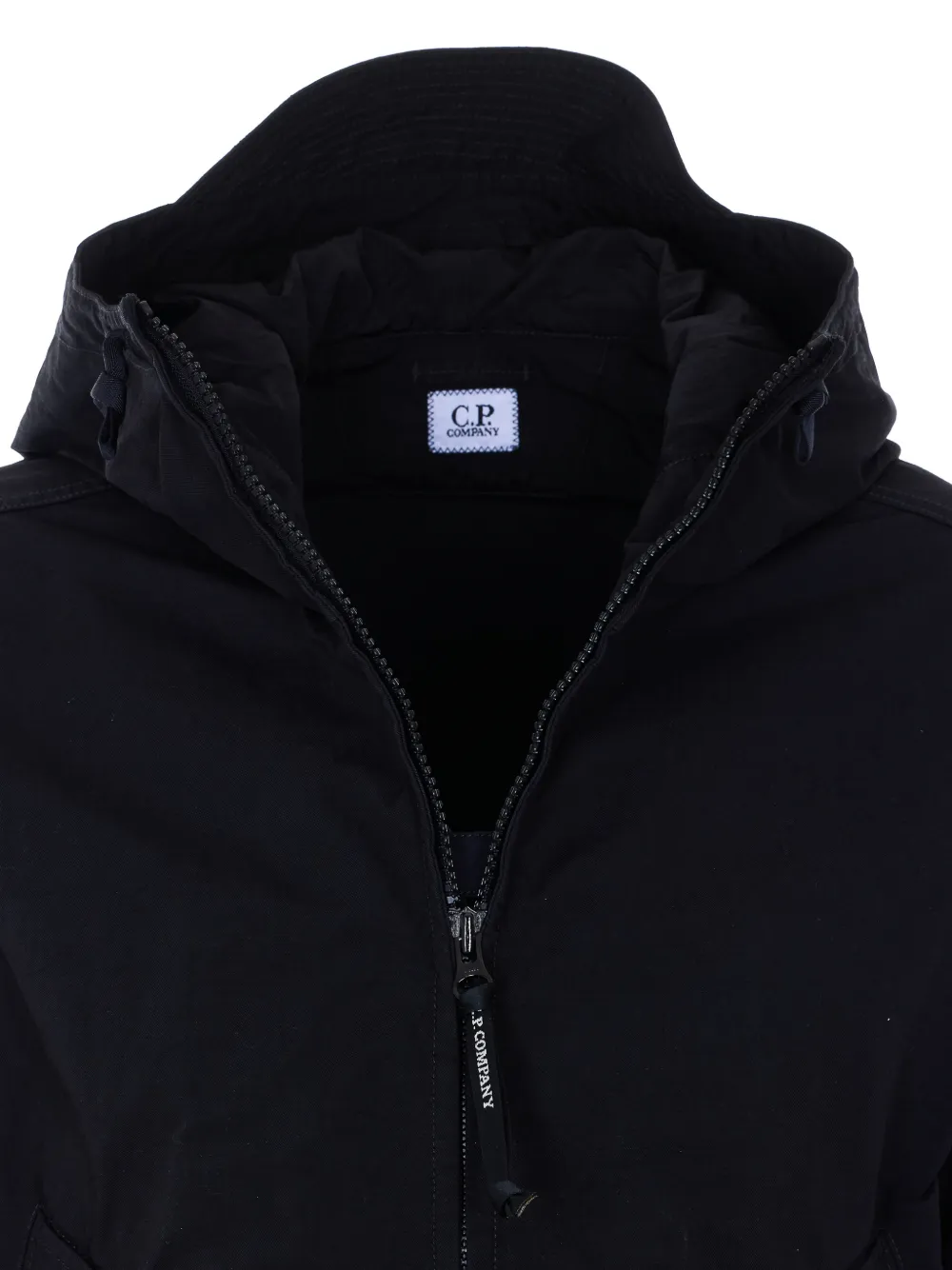 C.P. Company Katoenen jack met capuchon Zwart