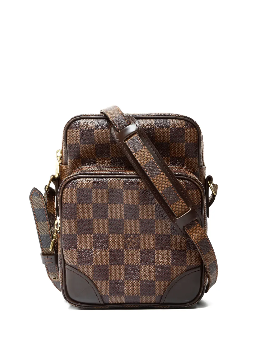 Louis Vuitton Pre-Owned 2009 SP Amazone Damier Ebène cross body bag - Marrone