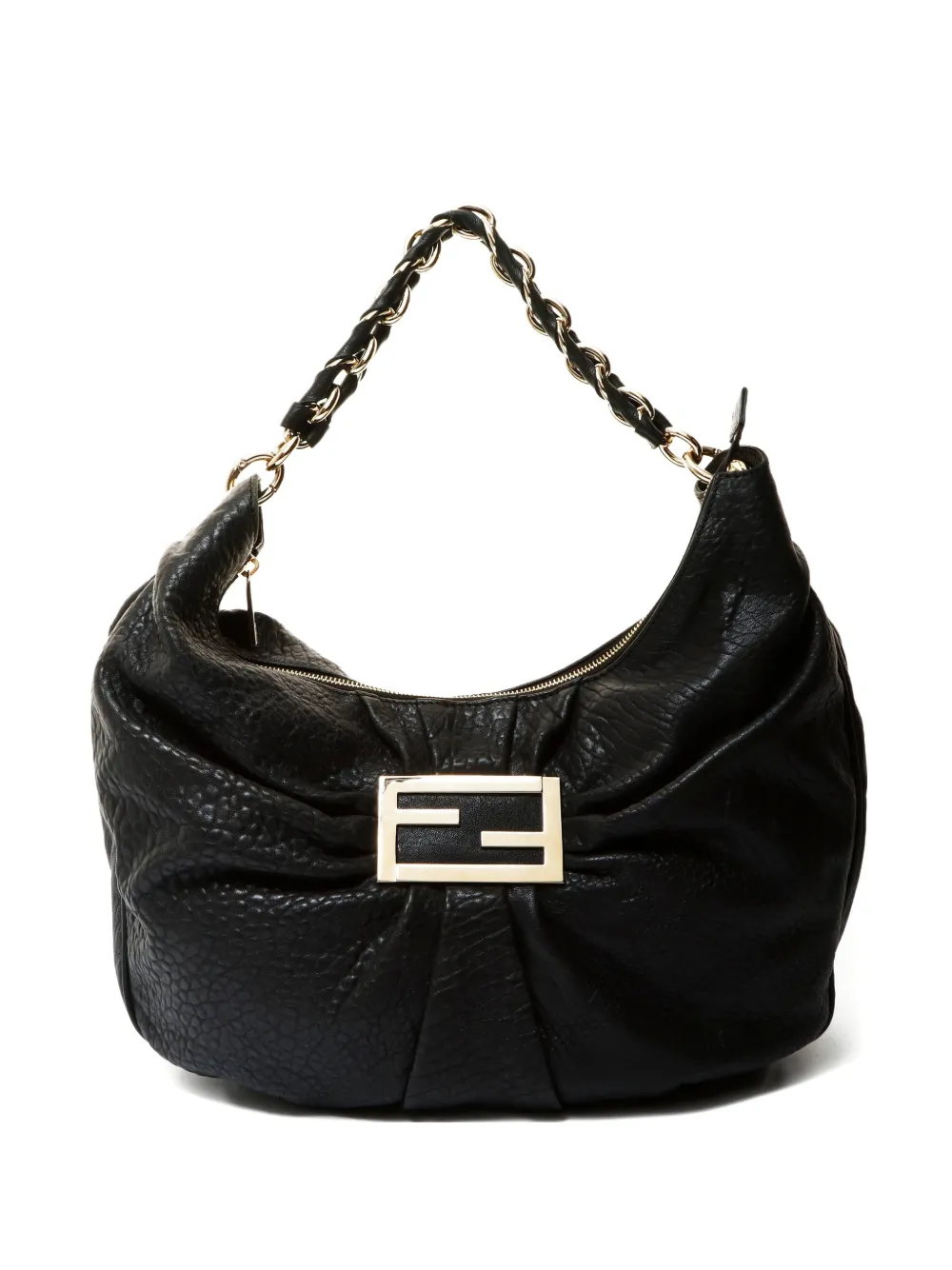 Fendi Pre-Owned 2015-2025 Mamma Mia Baguette tote bag - Nero