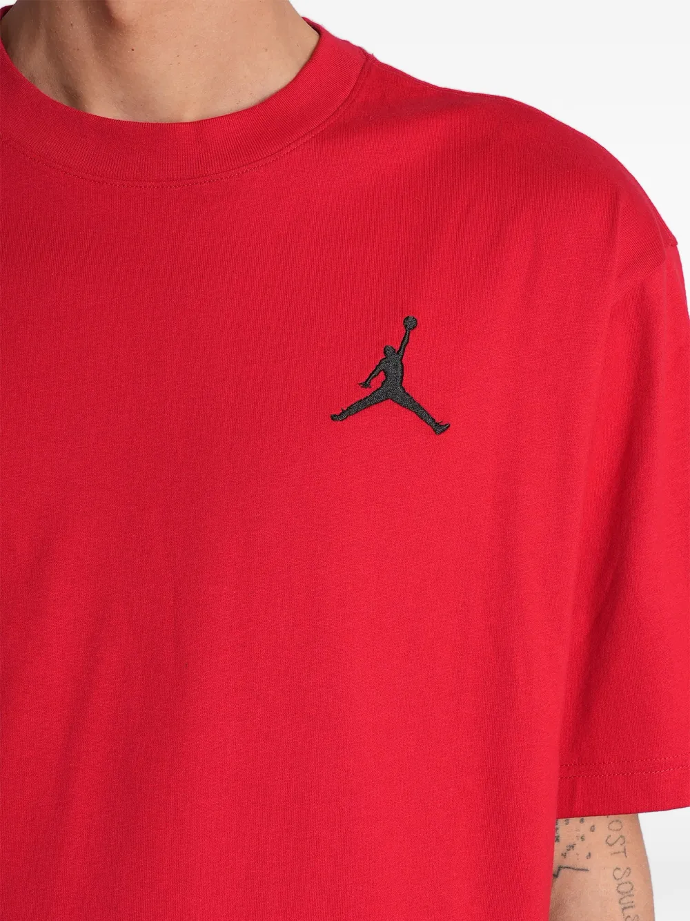 Nike Jumpman T-shirt met geborduurd logo Rood