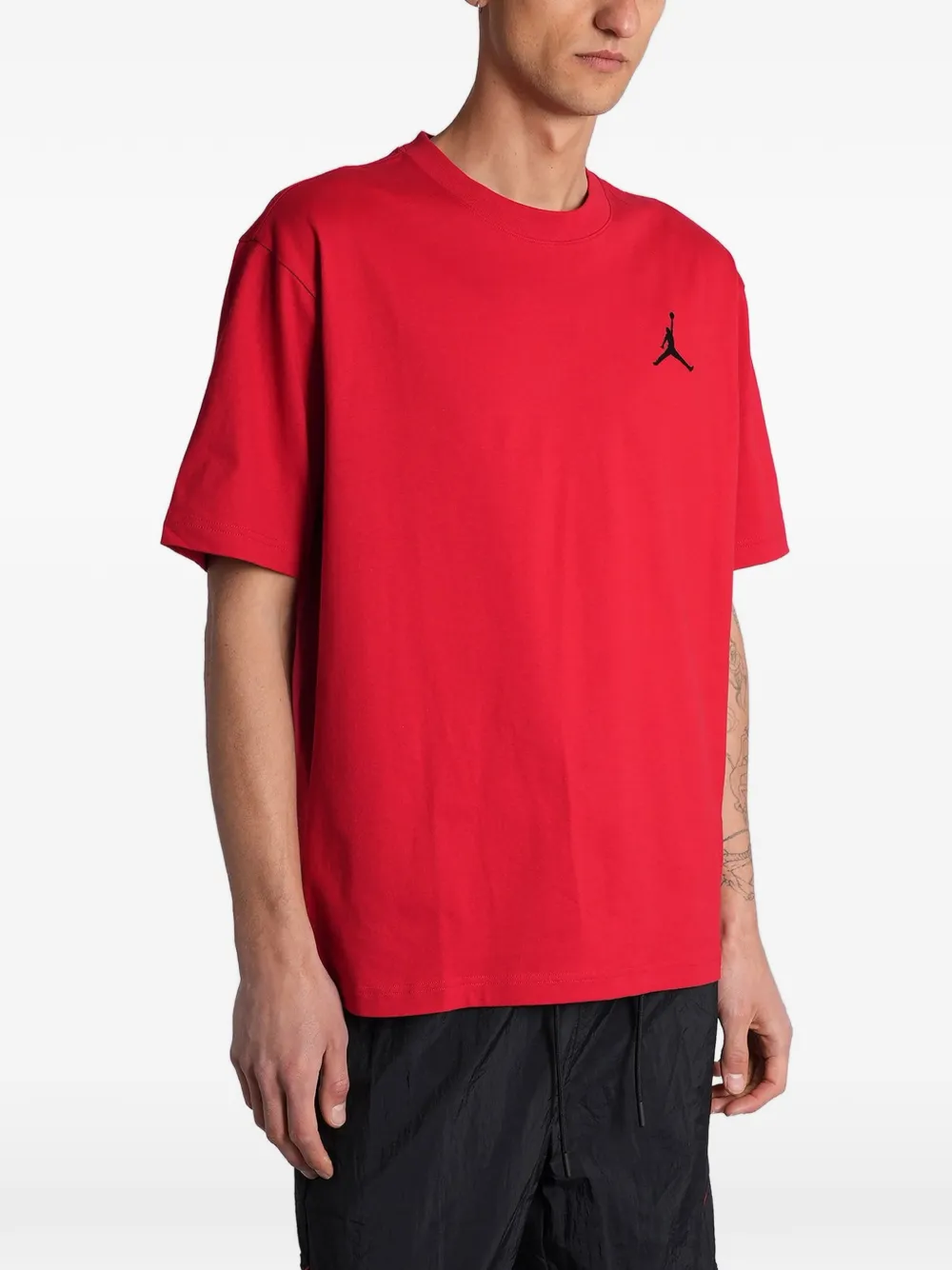 Nike Jumpman T-shirt met geborduurd logo Rood
