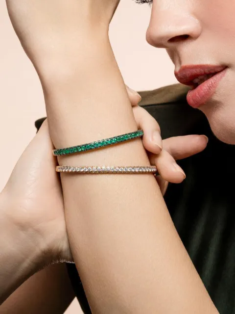 SHAY emerald bangle