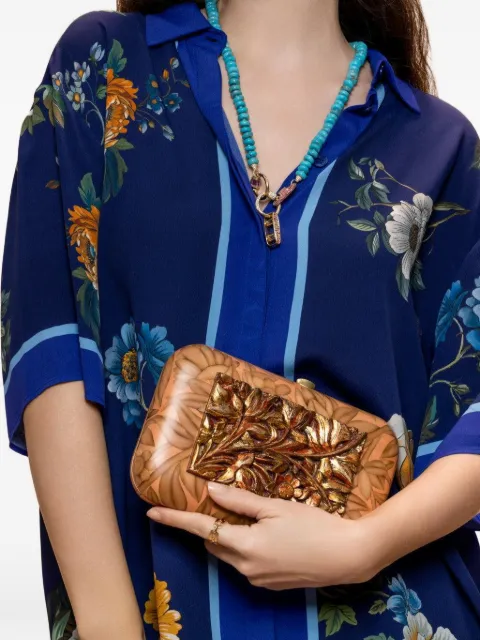 SILVIA FURMANOVICH bolsa de mano con placa Agate