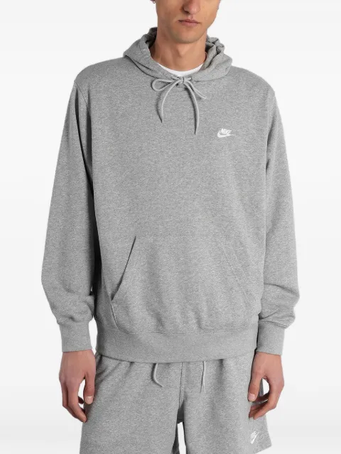 Nike logo-embroidered hoodie