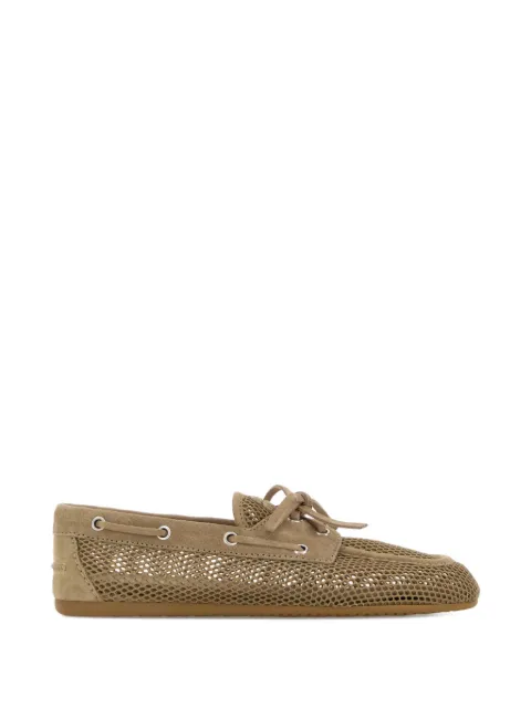 Miu Miu mesh boat shoes