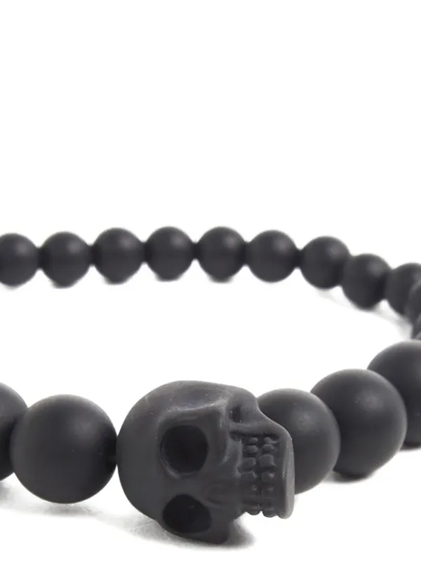 Alexander McQueen Skull Ball ブレスレット | ブラック | FARFETCH JP