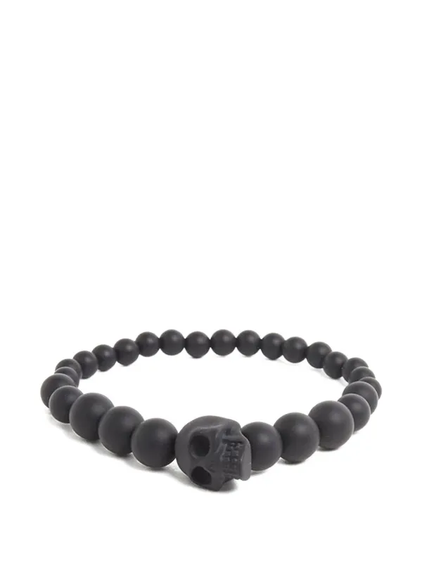Alexander McQueen Skull Ball ブレスレット | ブラック | FARFETCH JP