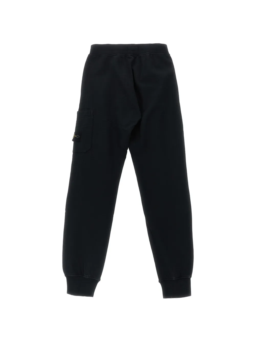 Stone Island Junior Trainingsbroek met logo Zwart