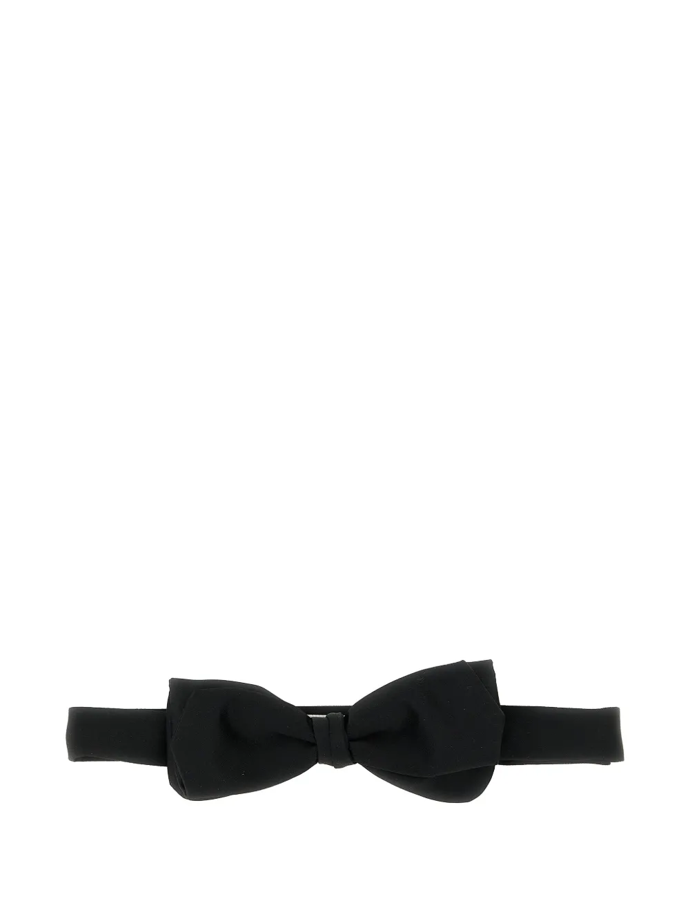 Pal Zileri satin bow tie - Nero