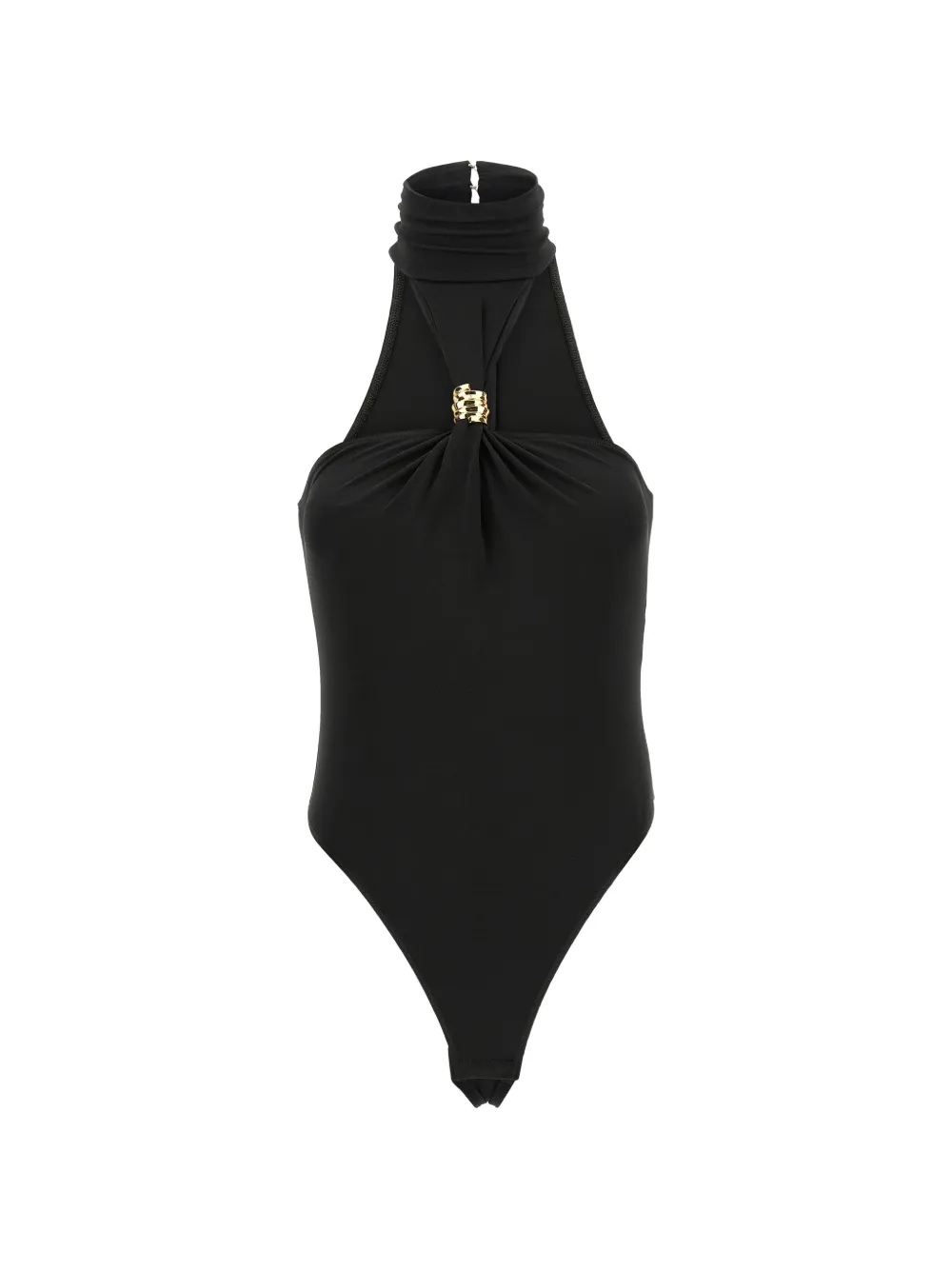 Elisabetta Franchi high-neck bodysuit - Nero