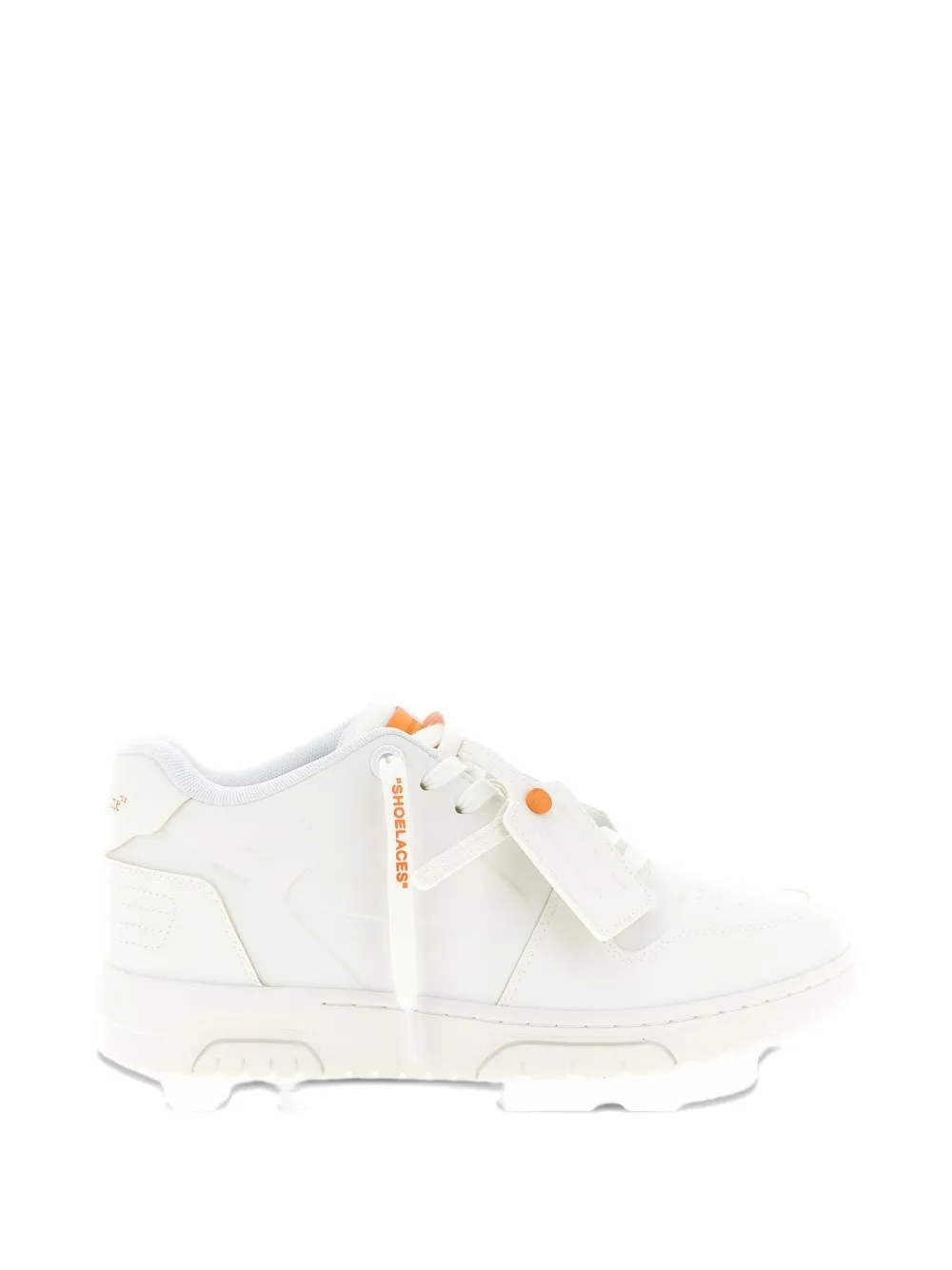 Off-White Out Of Office Molded logo-detail sneakers - Bianco