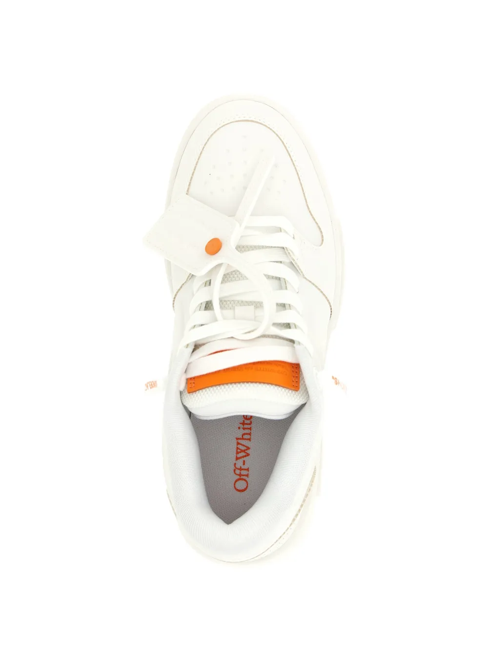 Off-White Out Of Office Molded sneakers met logodetail Wit