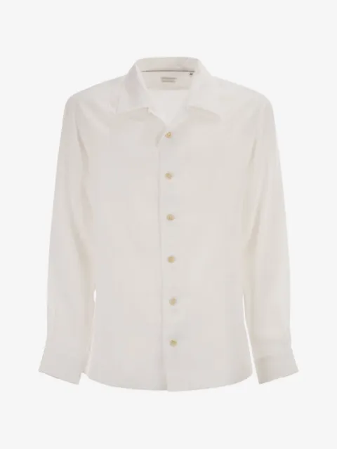 Brunello Cucinelli camisa con cuello y botones