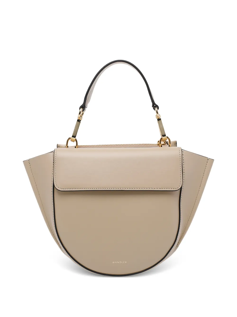 Wandler mini Hortensia saddle tote bag - Toni neutri