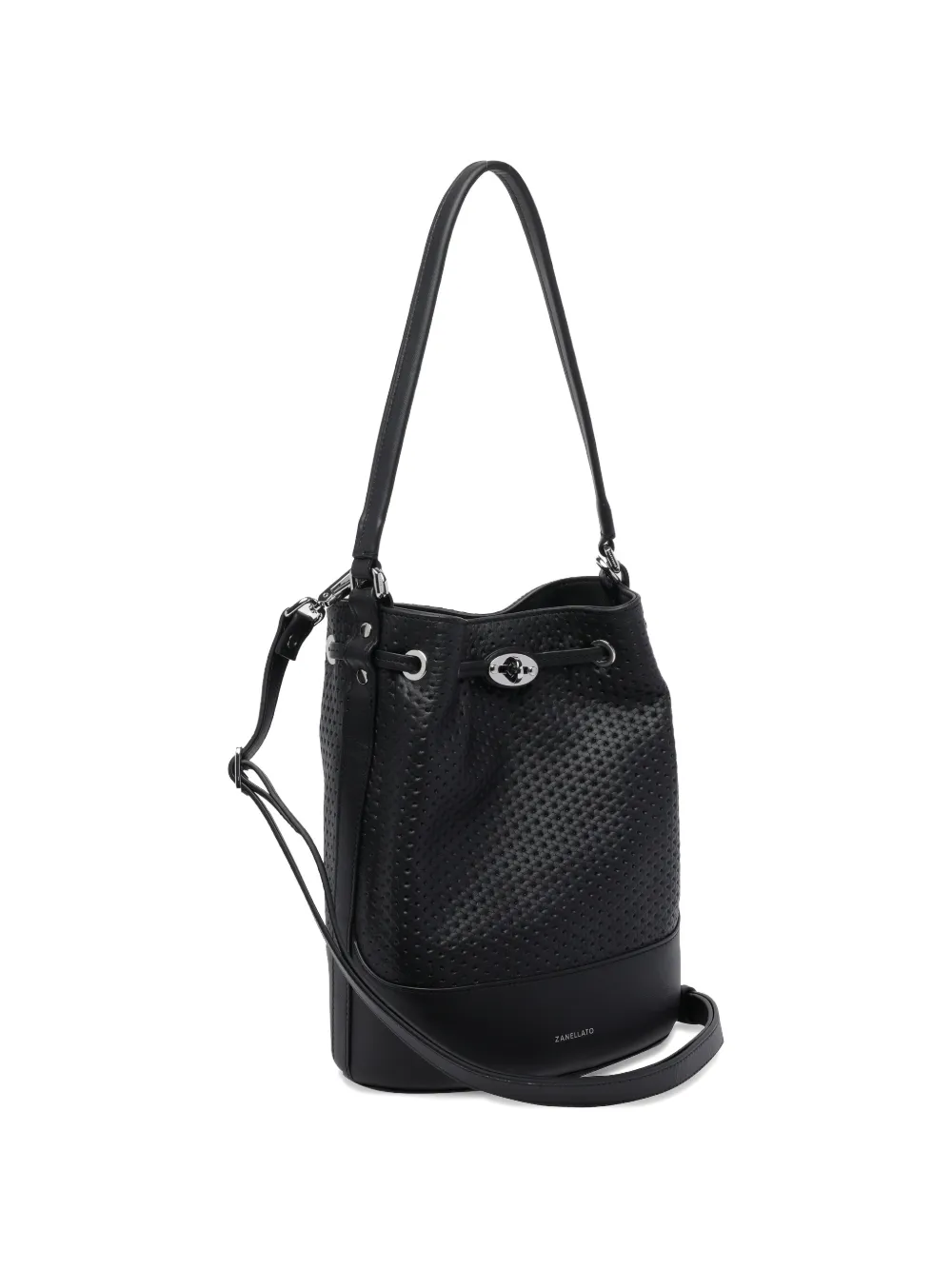 Zanellato Monda' bucket-tas Zwart