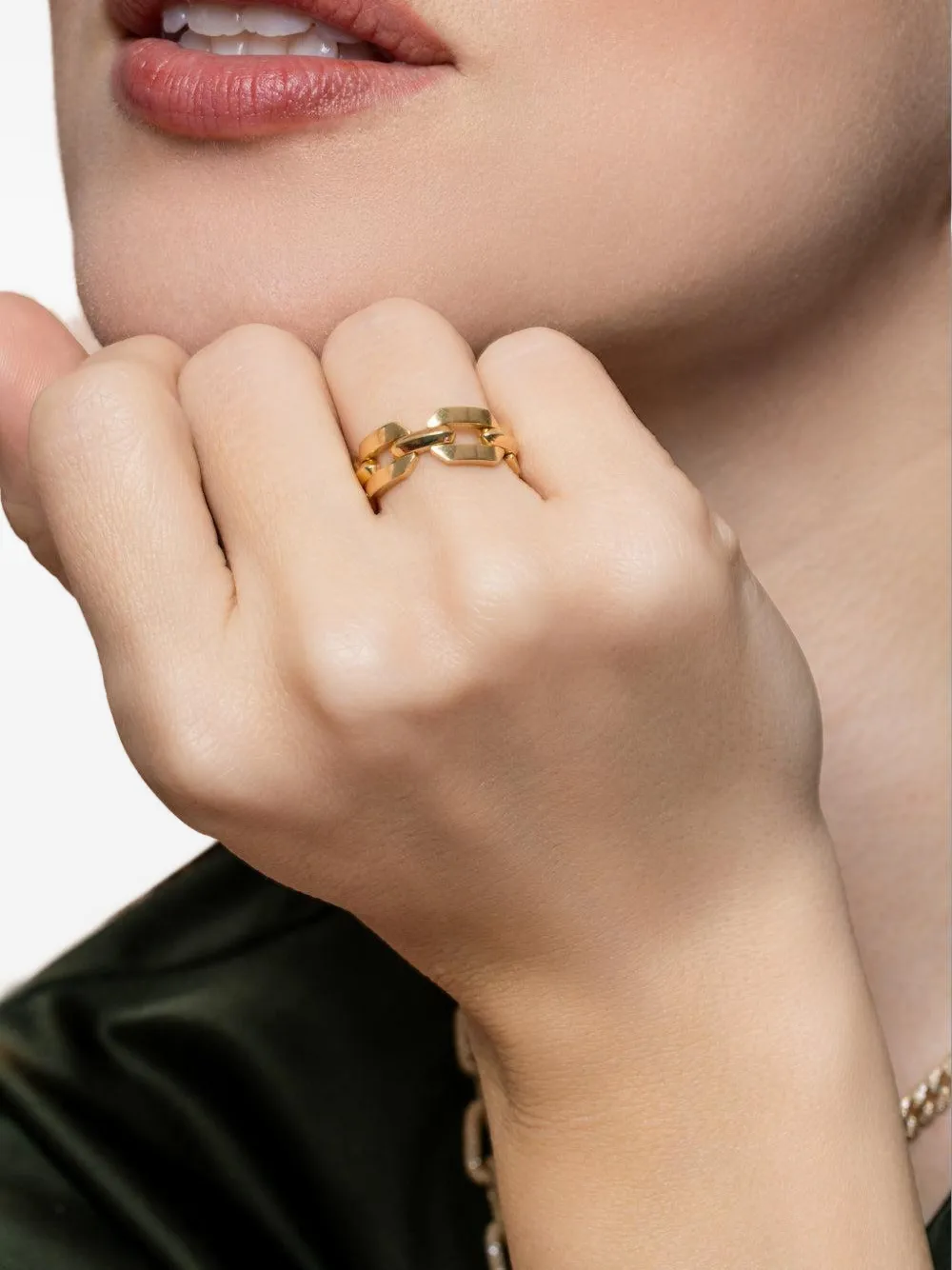 SHAY link ring - Oro