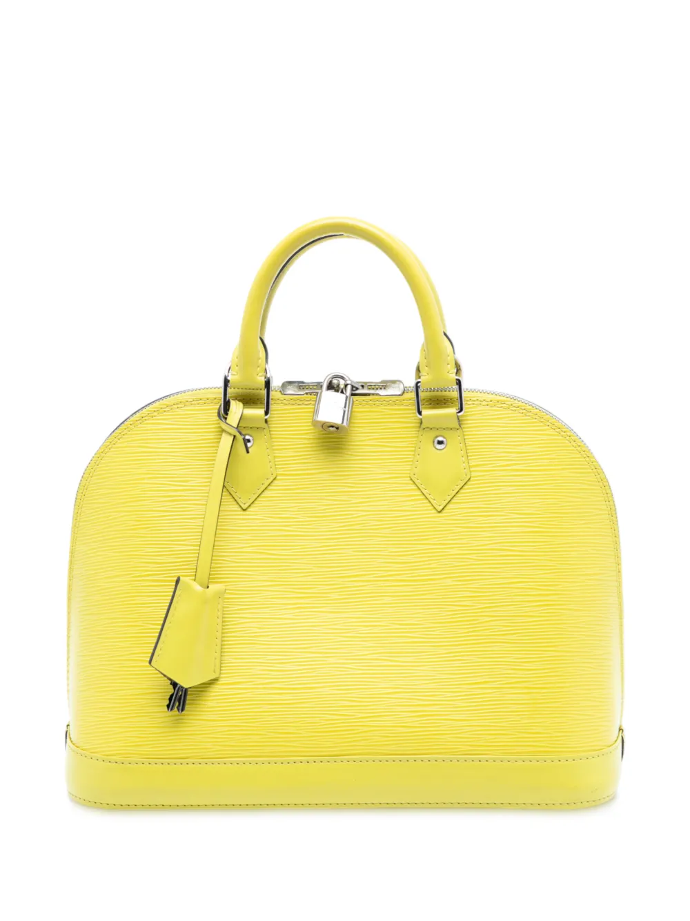 Louis Vuitton Pre-Owned Borsa a mano Alma in pelle Épi PM 2013 - Giallo