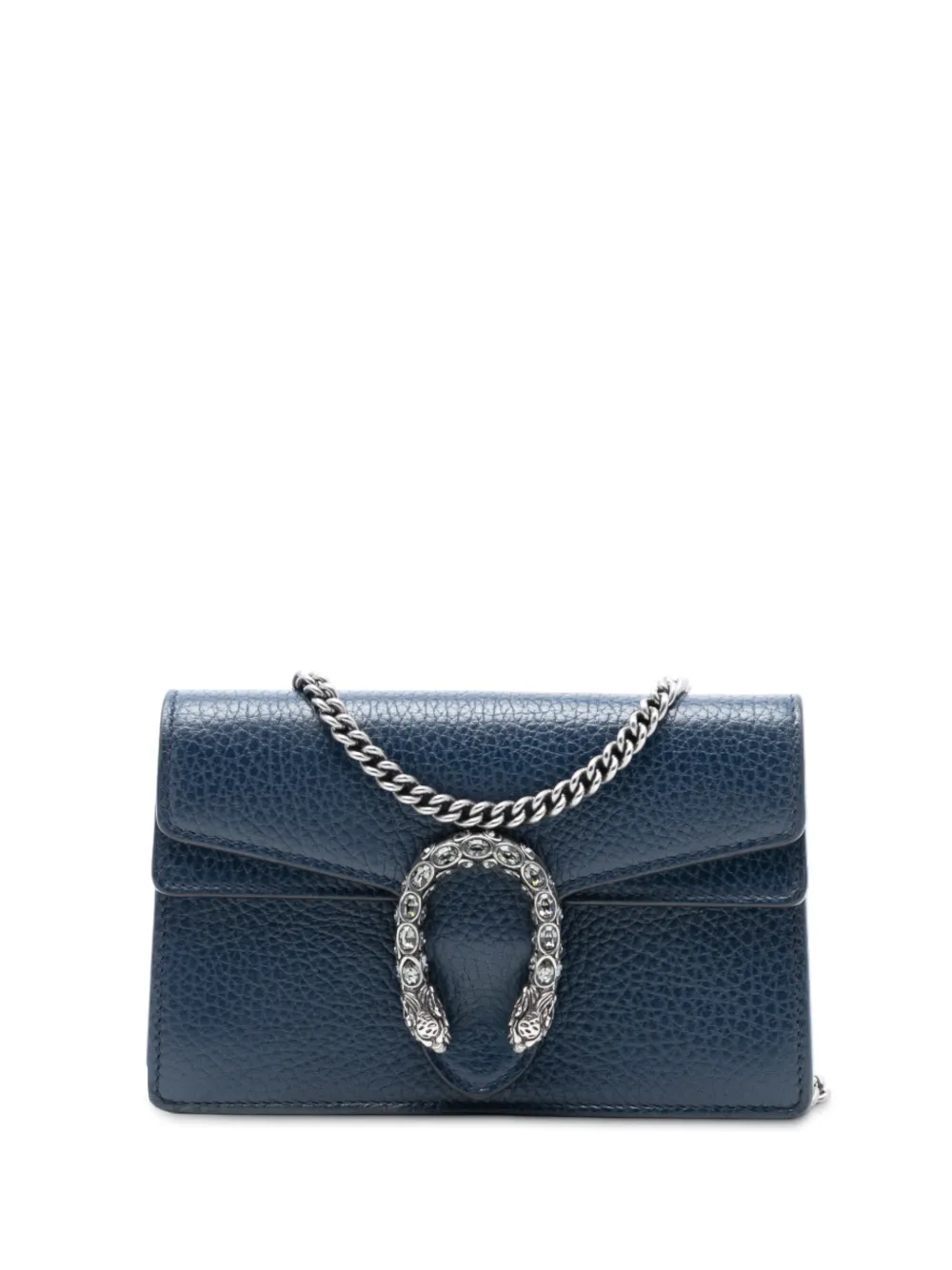 Gucci Pre-Owned Borsa a tracolla Dionysus mini in pelle 2016-2025 - Blu
