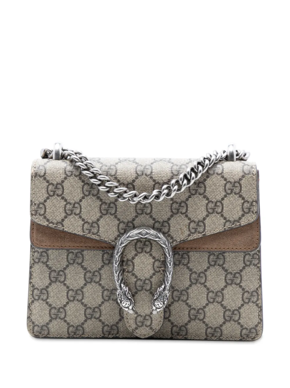 Gucci Pre-Owned Borsa a tracolla Dionysus piccola in tessuto GG Supreme 2016-2025 - Marrone