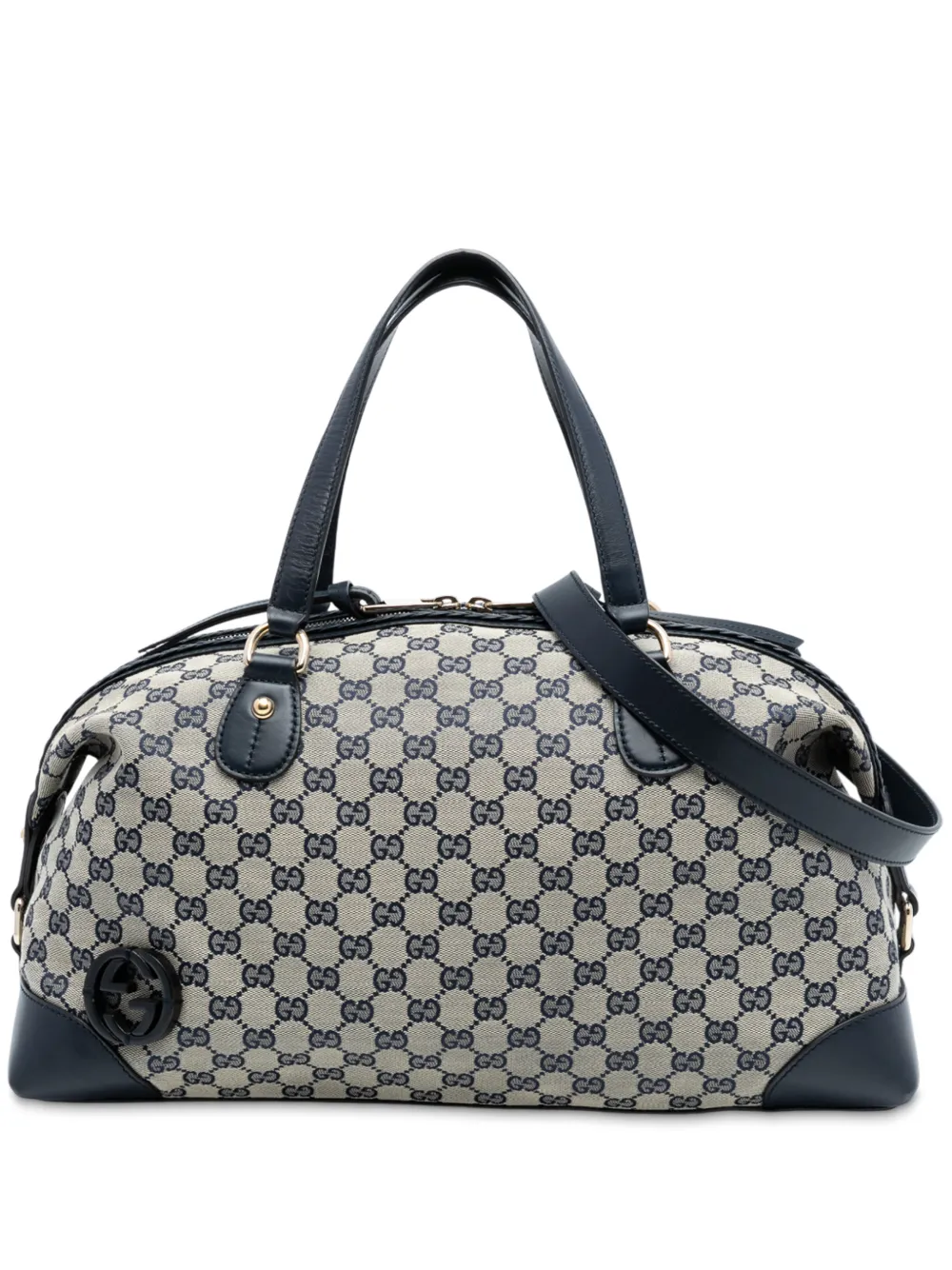 Gucci Pre-Owned Borsa a tracolla Brick Lane in tela GG 2016-2025 - Marrone
