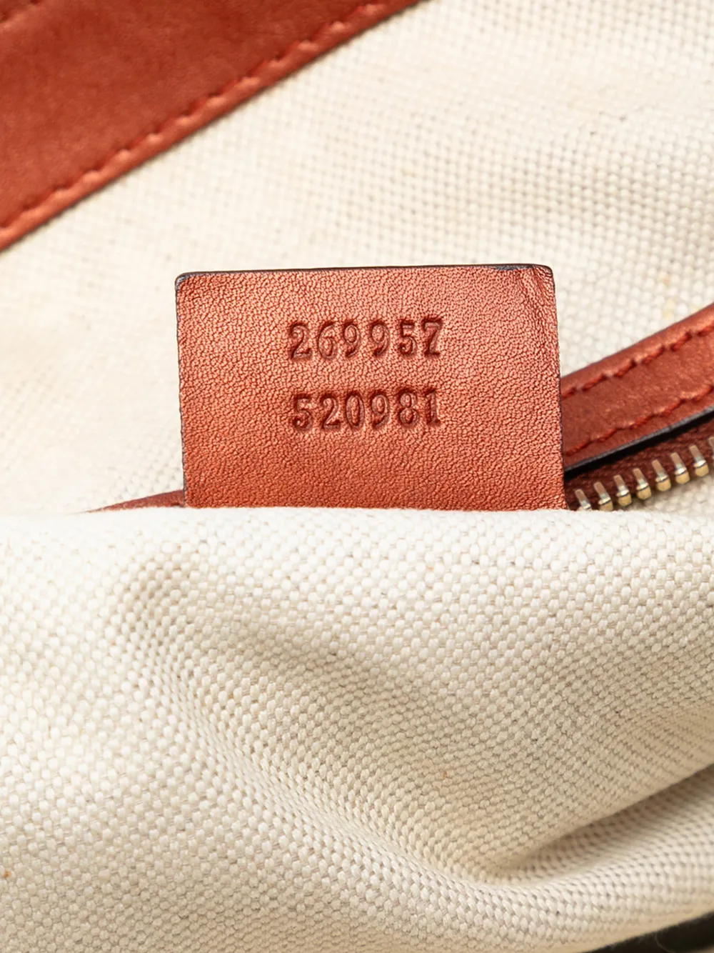 2016-2025 Gg Canvas Heart Bit Satchel