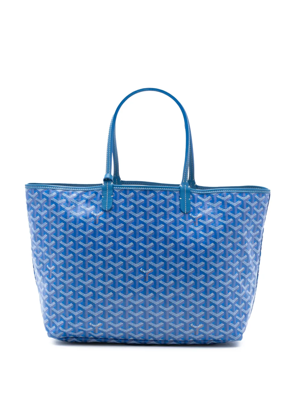 Goyard Pre-Owned Borsa tote Saint Louis PM in tela Goyardine 2024 - Blu