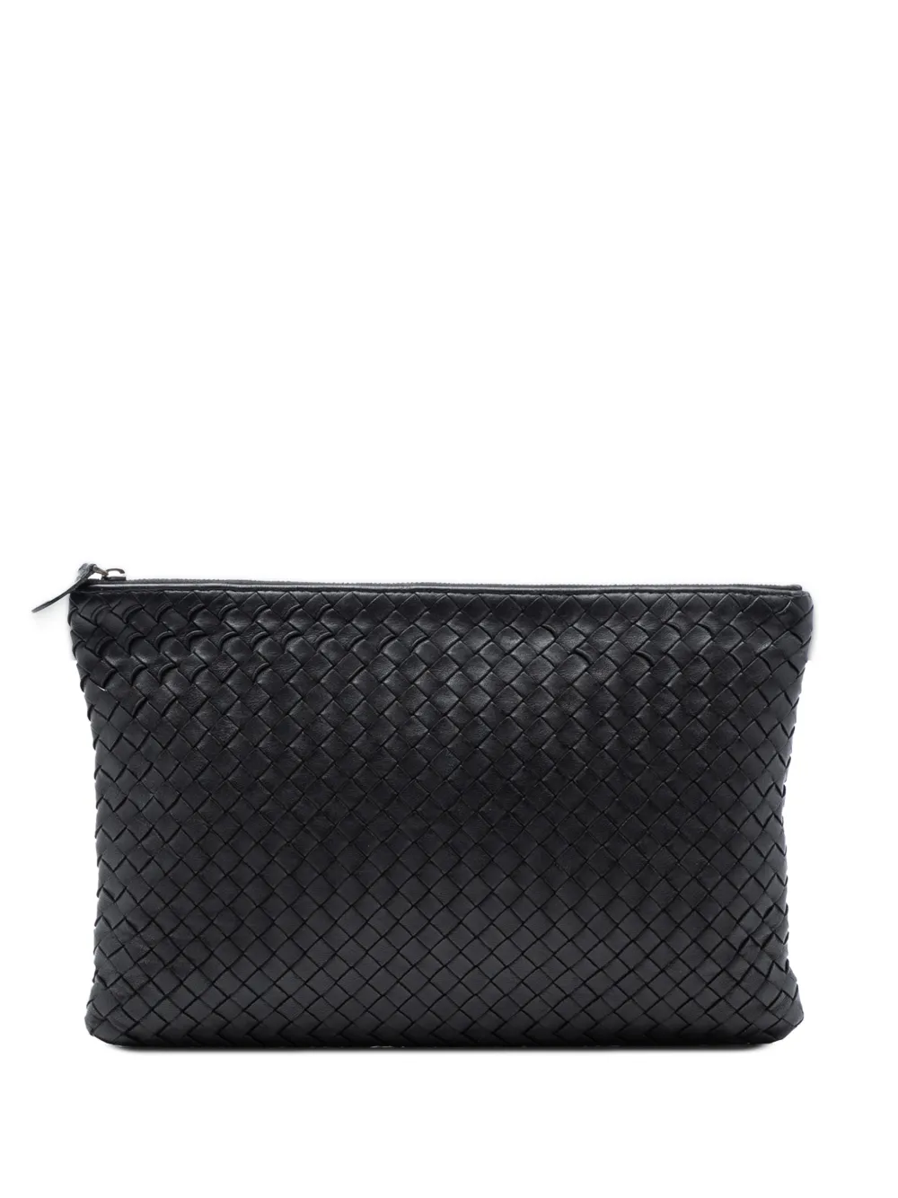 Bottega Veneta Pre-Owned Borsa a mano Intrecciato in nappa 2012-2025 - Nero
