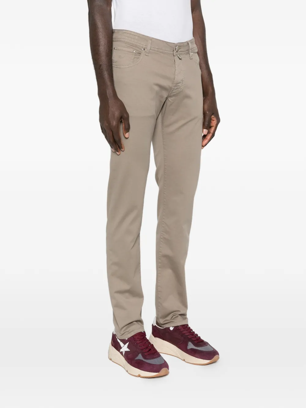 Jacob Cohën Button-up jeans Beige