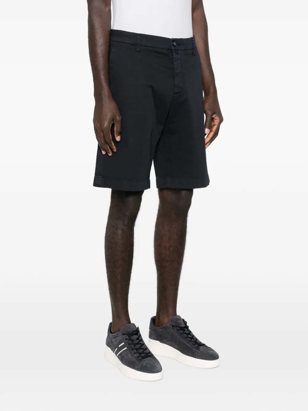 Jacob Cohën Shorts met zijzak Blauw