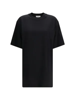 Golden Goose logo-print short-sleeved T-shirt Dress | Grey | FARFETCH