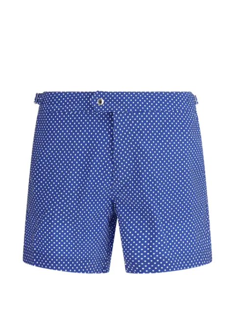 TOM FORD polka-dot print swim shorts