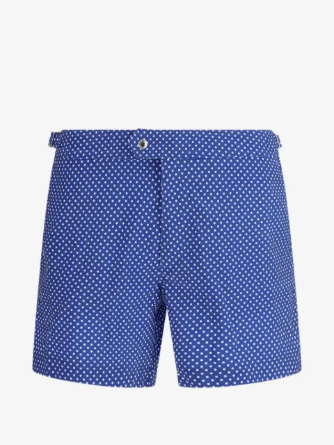 TOM FORD polka-dot print swim shorts
