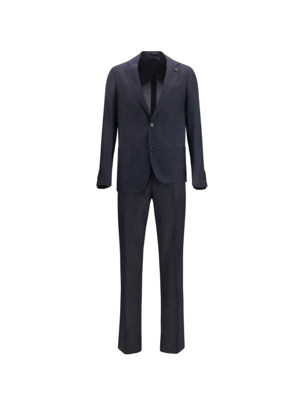 Lardini button iconic suit - Blu