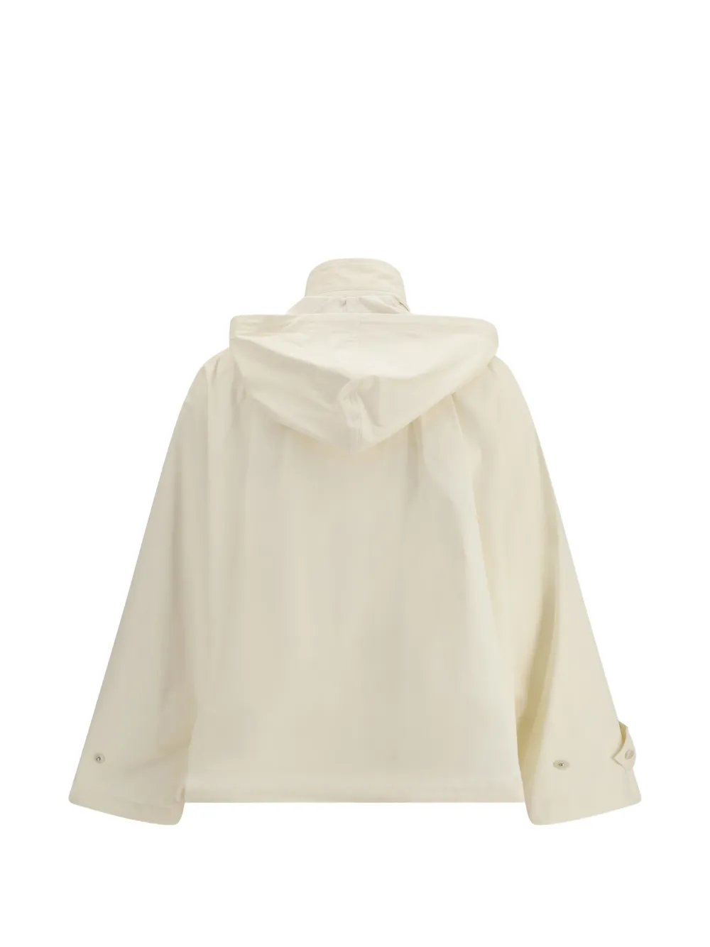Fabiana Filippi Button-up parka met capuchon Beige