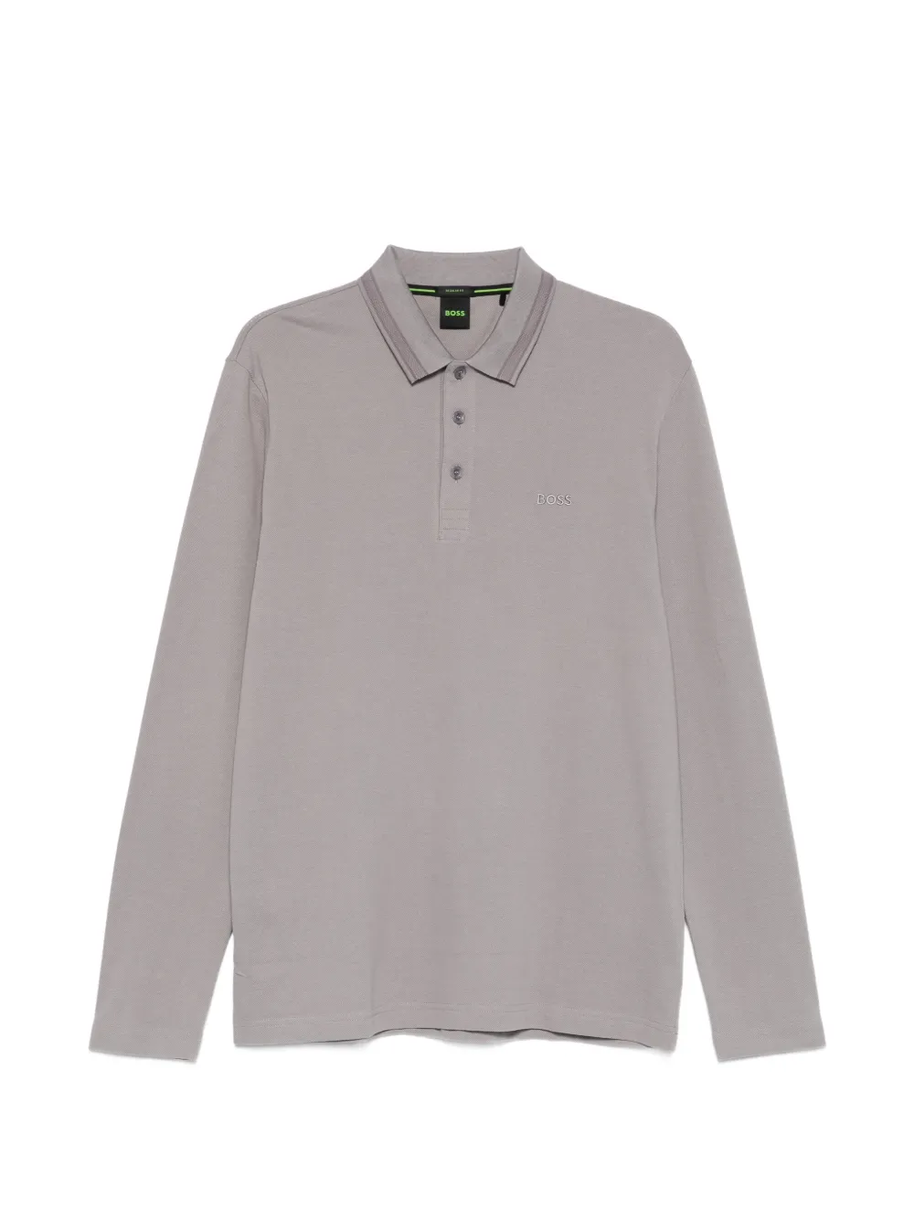 BOSS long-sleeve polo shirt - Grigio